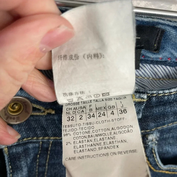 Weekend Maxmara  W11 slim fit size 2 straight leg - Picture 3 of 12